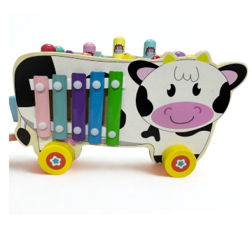 Vaca Musical Multifuncional con Xilófono