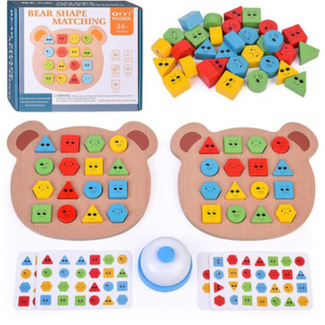 Juego de Encaje y Emparejamiento “Oso”